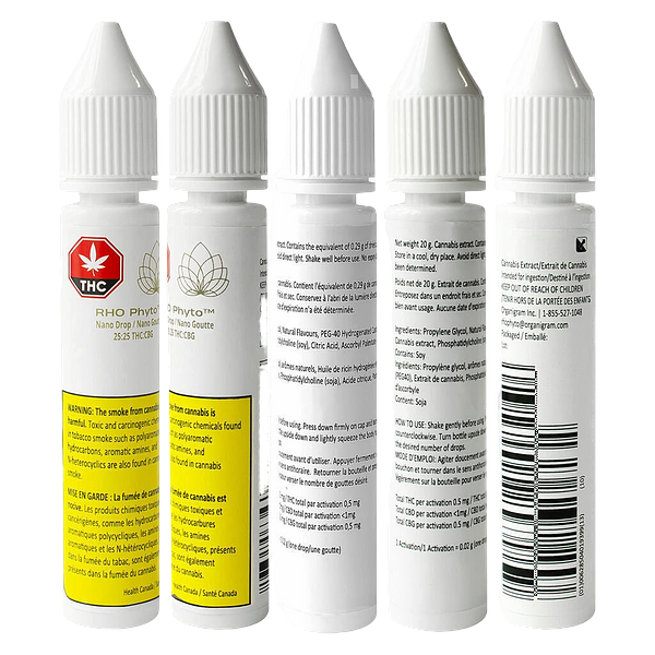 RHO Phyto - Nano Drop 25:25 THC:CBG
