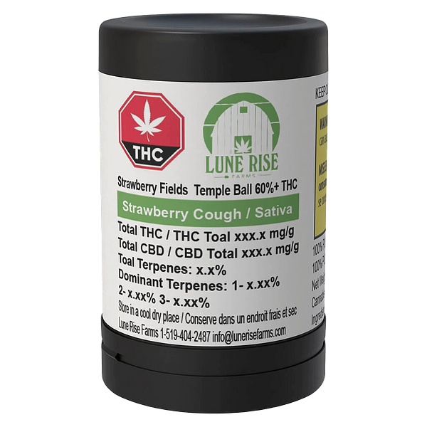 Lune Rise Farms - Strawberry Fields Temple Ball 60+ THC