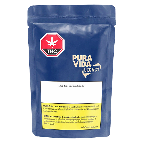 Pura Vida - D Burger Cured Resin Jumbo Jar