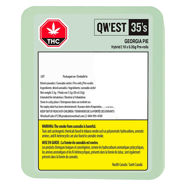 Qwest 35's - Georgia Pie Pre-Roll