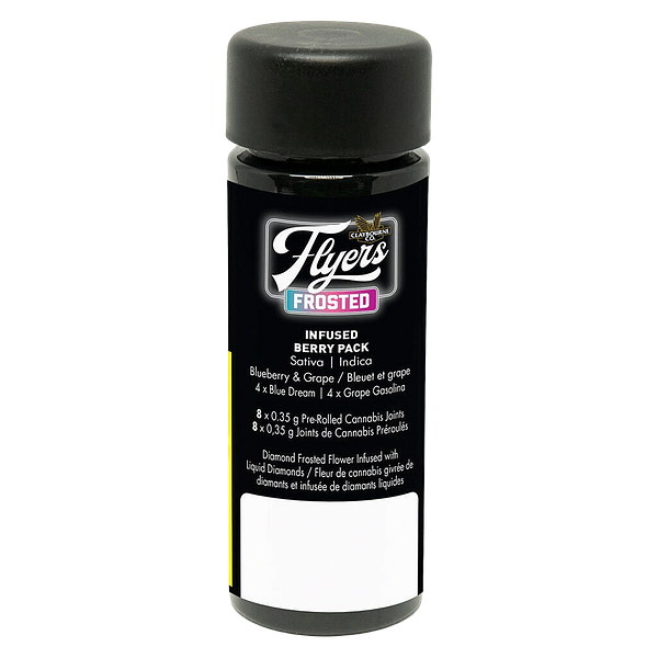 Claybourne - Flyers Frosted Infused Berry Pack Pre-Roll