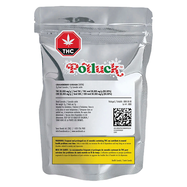 Potluck - Cranberry Cough