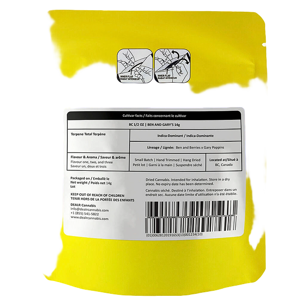 BC 1/2 OZ - Ben and Gary's