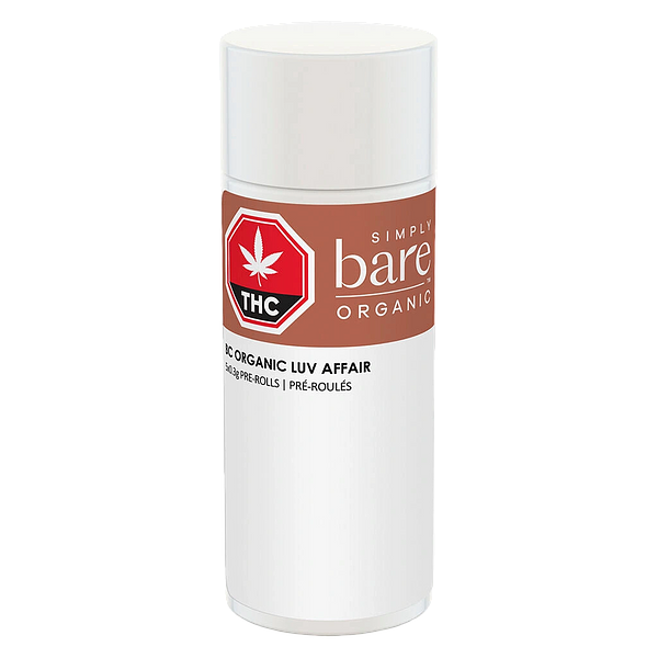 Simply Bare - BC Organic Luv Affair Pre-Roll