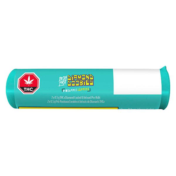 BOXHOT - Diamond Doobies - Pineapple Express Infused Pre-roll image 2