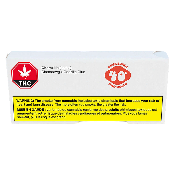 Back Forty - Chemzilla Pre Roll
