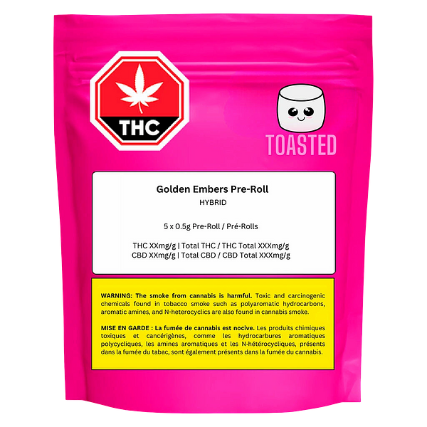 Toasted - Golden Embers Pre Roll