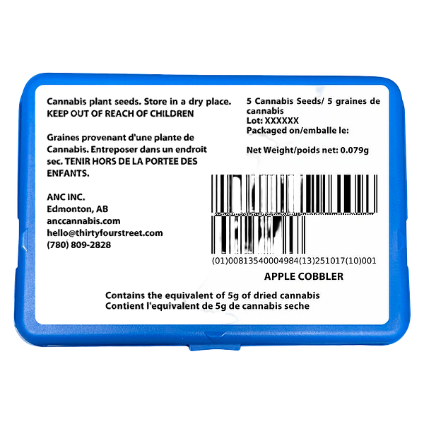 34 Street Seed Co. - Apple Cobbler