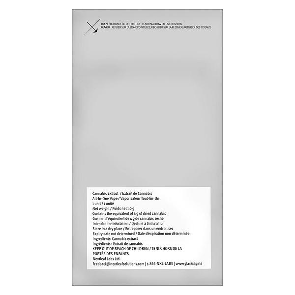 Glacial Gold - High Thc Banger All In One Vape image 3