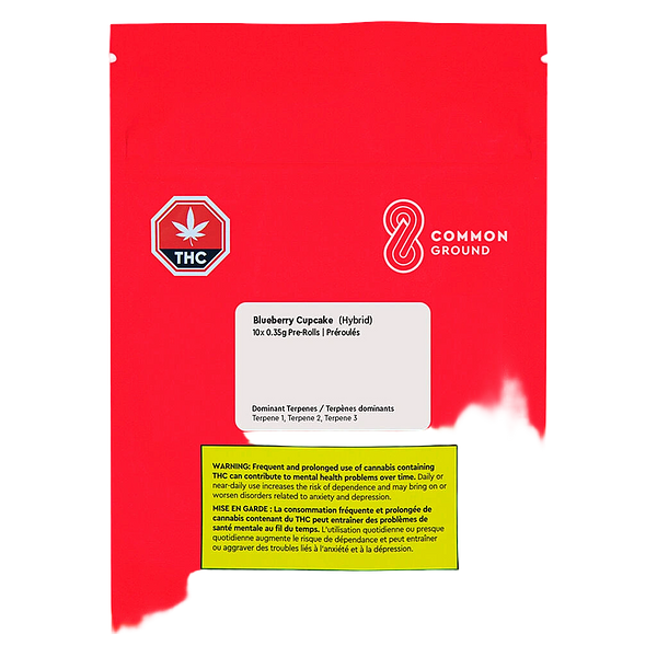 Common Ground - Blueberry Cupcake Slims Pre-Roll