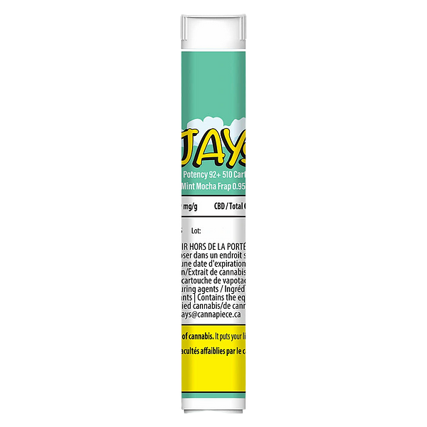 JAYS - High Potency 95+ 510 Thread Cartridge Mint Mocha Frap
