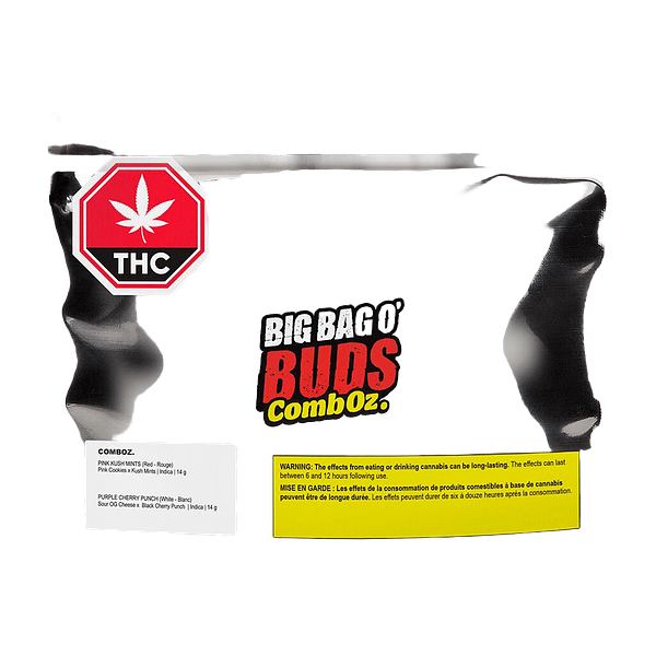 Big Bag O' Buds - Comboz: Pink Kush Mints + Purple Cherry Punch