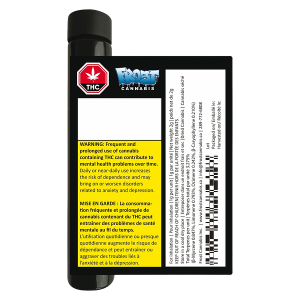 Frost Cannabis - 91 Royale Pre Roll