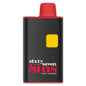 Sixty Seven Sins - Gas Face Cured Resin All In One Disposable Pen