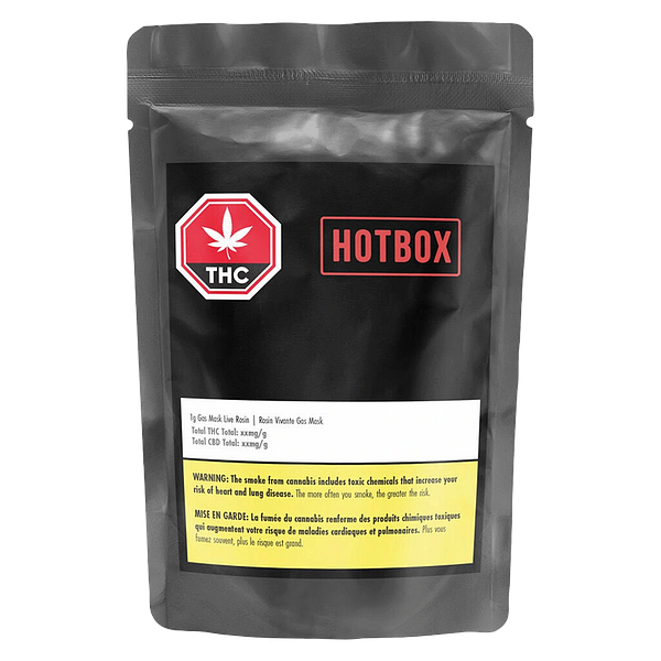 Hotbox - Gas Mask Live Rosin