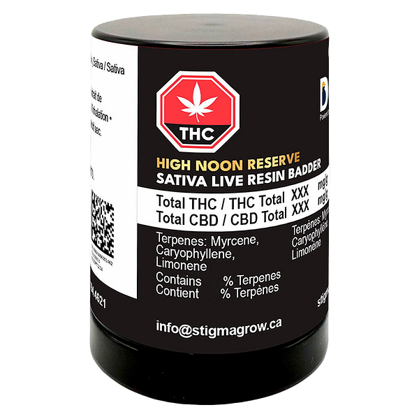 Dab Bods - High Noon Reserve Sativa Live Resin Badder