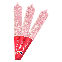 Dab Bods - XO Strawbae Diamond Dusted Infused Pre Roll