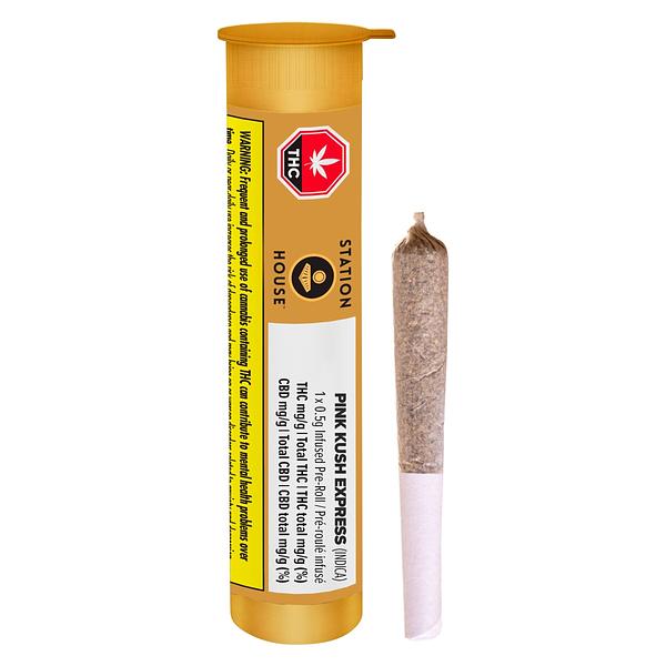Station House - Pink Kush Express Infused Pre-Roll image 4