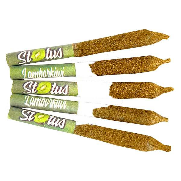 Status - Lamborkiwi Liquid Diamond Infused Kief Coated Pre-Roll