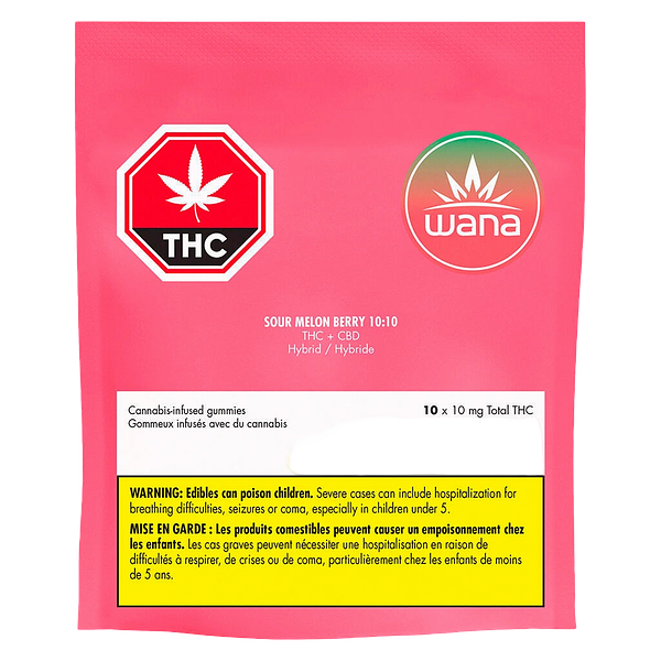 Wana - Sour Melon Berry Soft Chews