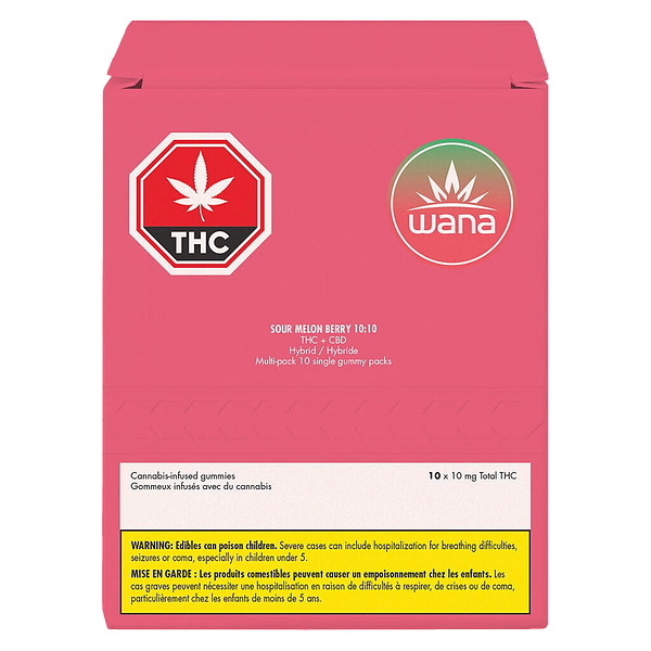 Wana - Sour Melon Berry Soft Chews