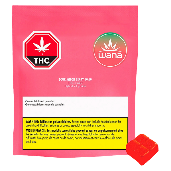 Wana - Sour Melon Berry Soft Chews