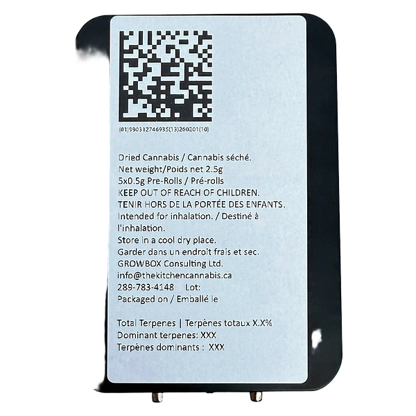 The Kitchen - Cherry Chemtrail Pre-Roll