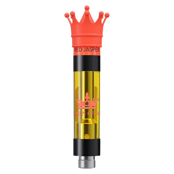 Queen of Bud - Red Jasper Liquid Crystals 510 Thread Cartridge