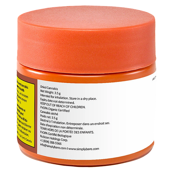 Simply Bare - Bc Organic Mandarin Zktz