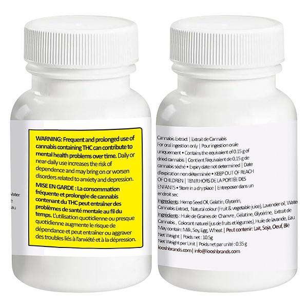 Eat Your Greens. - 1:1 Thc:Cbn Nighttime Soft Gels image 3