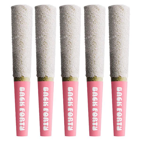 Back Forty - Frosted Icicles Infused Pre Roll - Strawberry Pink image 1