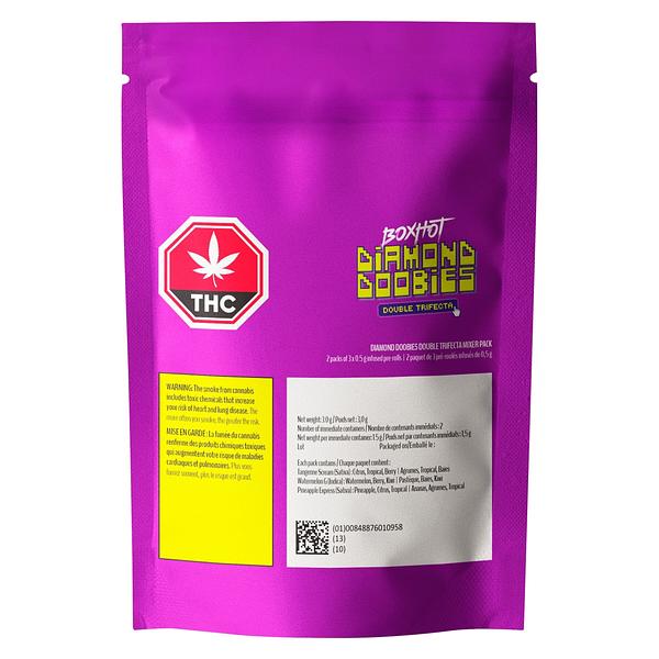 BOXHOT - Diamond Doobies - Double Trifecta Infused Pre Roll image 2