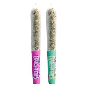 RIZZLERS - Twisters - Rainbow Booty + Bubba Bomb Infused Pre Roll