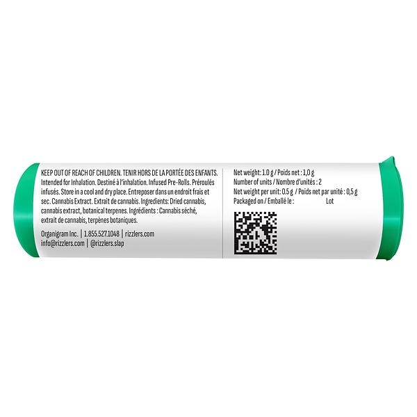 RIZZLERS - Twisters - Rainbow Booty + Bubba Bomb Infused Pre Roll image 3