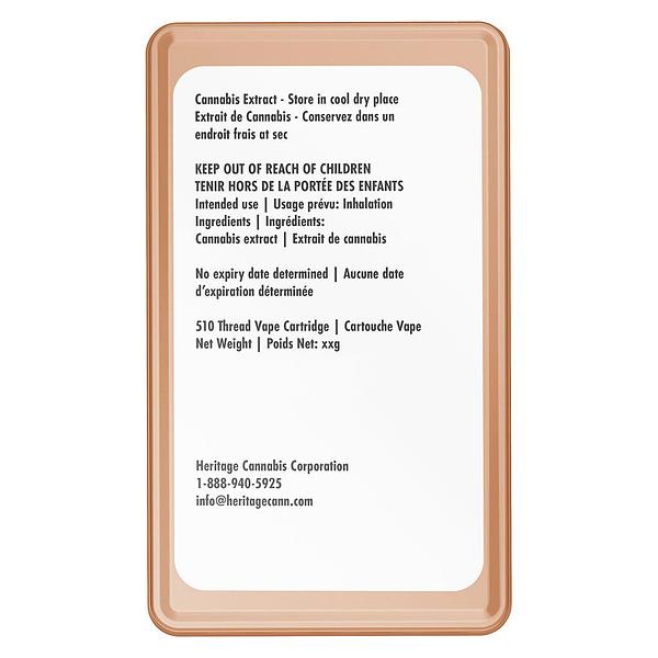 Adults Only - Crème Royale Kush Nsfw Liquid Blunt Dia 510 Thread Cartridge image 3