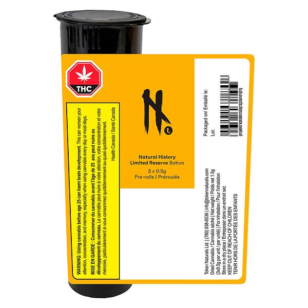 Natural History - Limited Reserve Sativa Pre Roll image 3