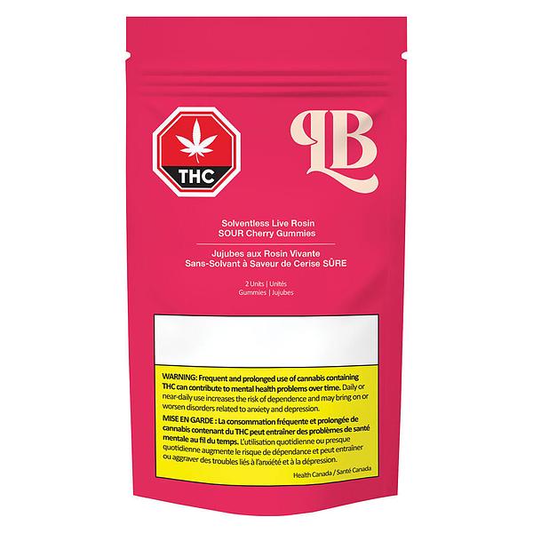 La Boca - Solventless Live Rosin Sour Cherry Gummies image 2