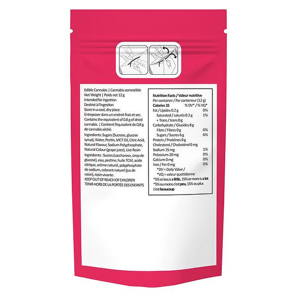 La Boca - Solventless Live Rosin Sour Cherry Gummies image 3