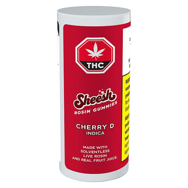 Sheesh - Cherry D Indica Live Rosin Gummies image 2