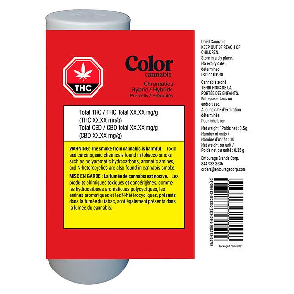 Color Cannabis - Chromatica Pre-roll image 3