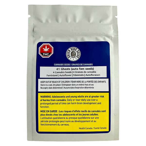 Green Rose Seeds - 41 Ghosts (auto Fem Seeds) image 2