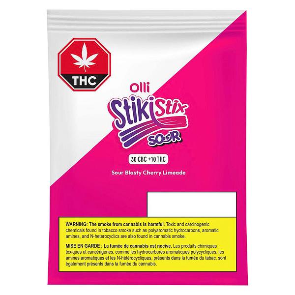 Olli StikiStix - Stikistix 3:1 Sour Blasty Cherry Limeade CBC/THC image 2