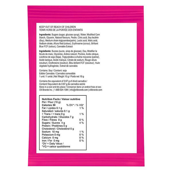 Olli StikiStix - Stikistix 3:1 Sour Blasty Cherry Limeade CBC/THC image 3