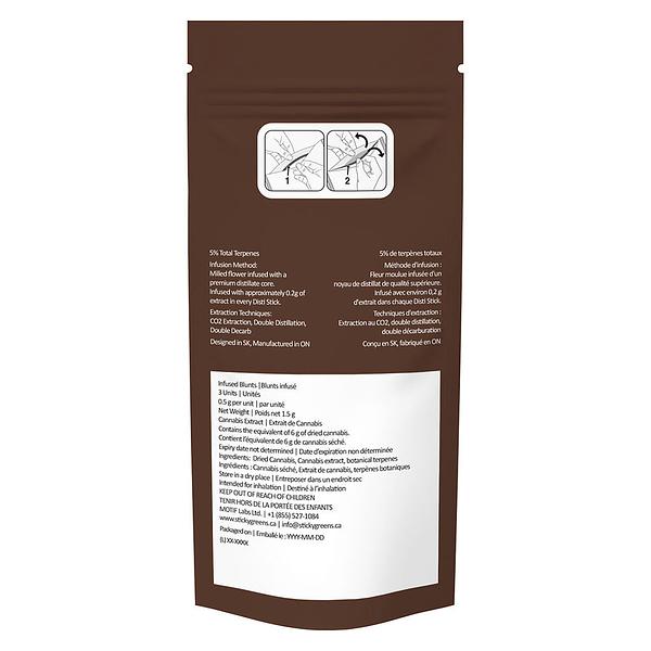 Sticky Greens - Back Of The Woodz Multipack Infused Blunts image 3