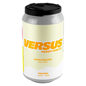 Versus - Peach Yuzu 1:2 Thc/Cbc Rapid Seltzer