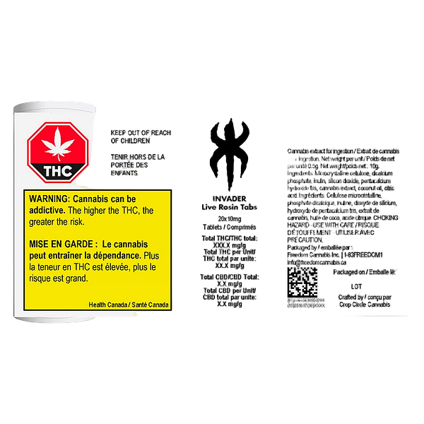 INVADER - Live Rosin Tabs