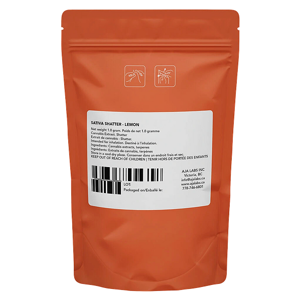 Sizzle Boosted - Sativa Shatter - Lemon