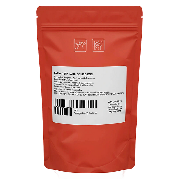 Sizzle - Sativa Terp Hash - Sour Diesel