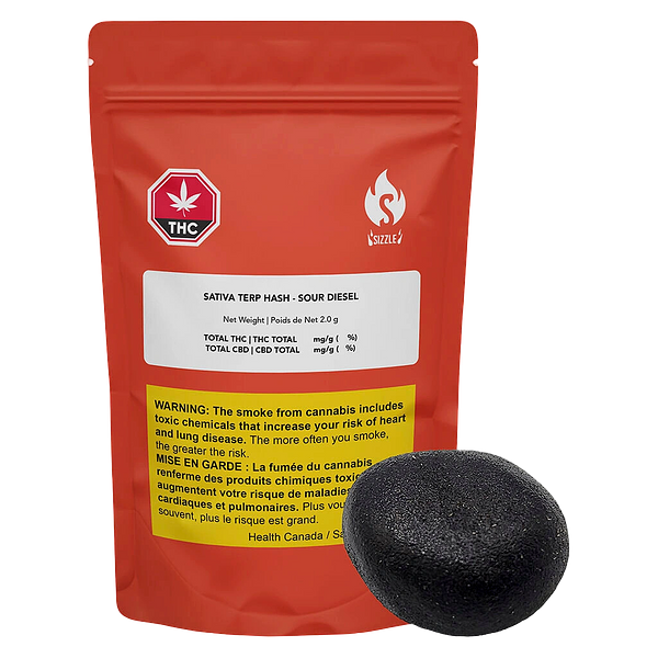 Sizzle - Sativa Terp Hash - Sour Diesel