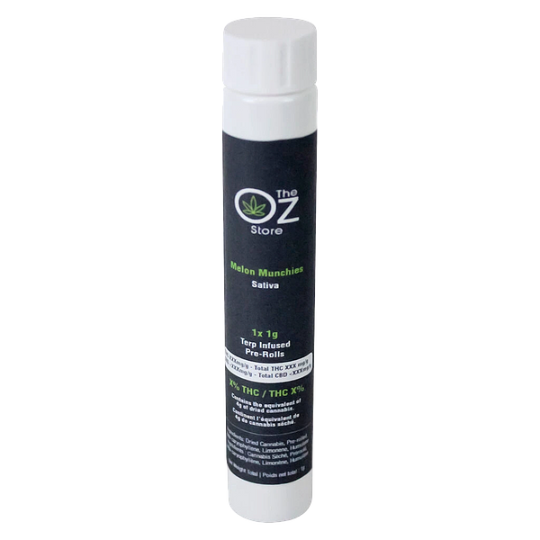 The Oz Store - Melon Munchies Infused Pre-Roll